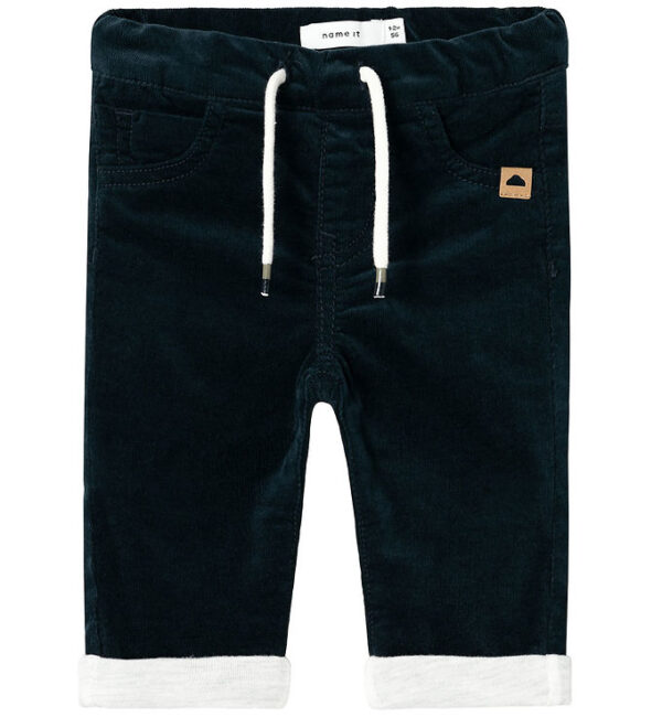 Name It Fløjlsbukser - NbmBen - Dark Sapphire