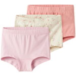 Name It Hipsters - Noos - NmfTights - 3-pak - Turtledove/Lilac