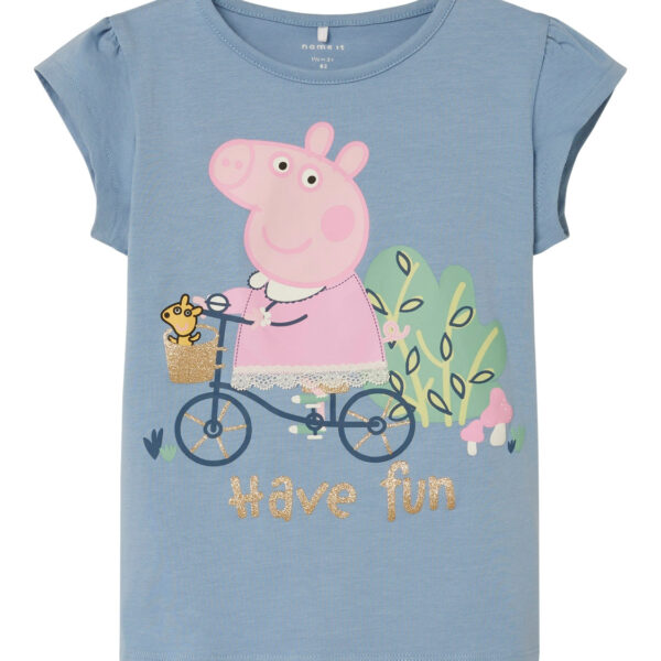 Name It Jasmine Gurli Gris Bluse - Endless Sky - 86 cm