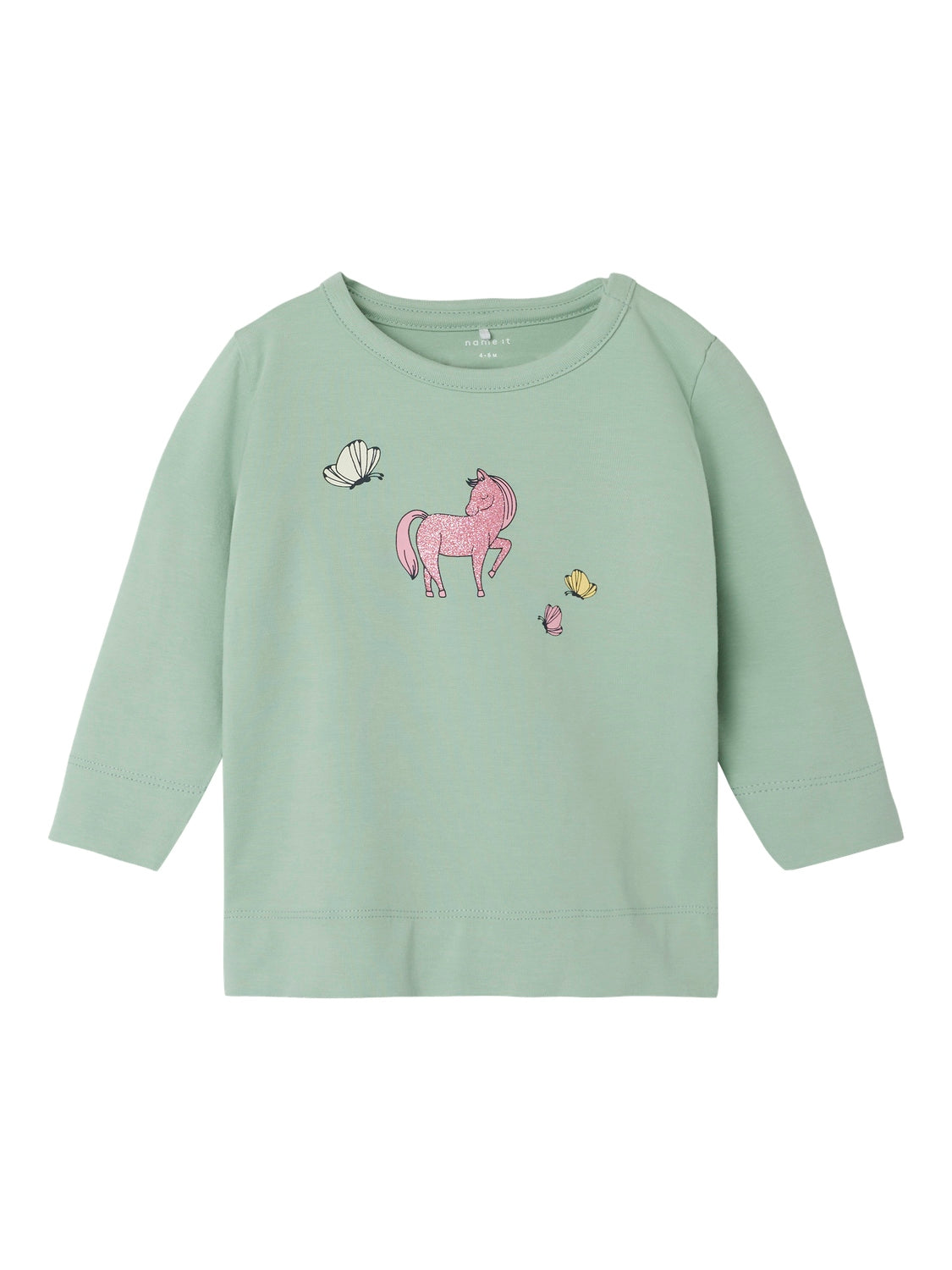 Name It Jennia Bluse - Silt Green - 56 cm Name It Jennia Bluse - Silt Green - 56 cm