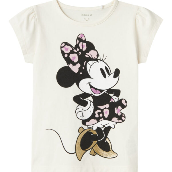 Name It Jibi Minni Mouse Bluse - Jet Stream - 86 cm
