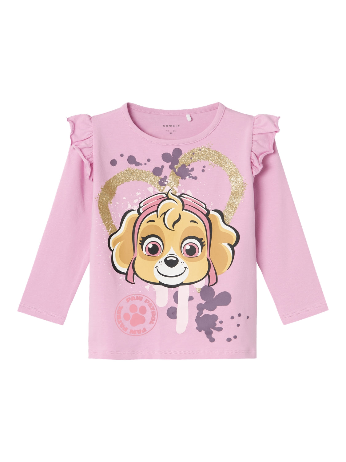 Name It Jutte Paw Patrol Bluse - Pastel Lavender - 86 cm