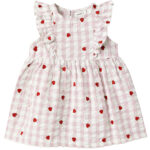 Name It Kjole - Nbffisina - Light Lilac m. Hjerter