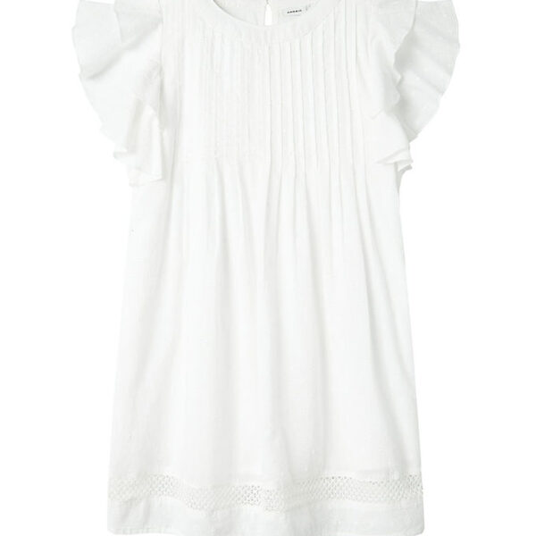 Name It Kjole - Noos - NkfFaride - Bright White