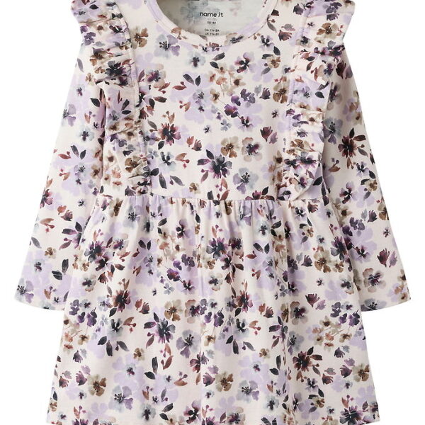 Name It Kjole - Noos - NmfKayla - Calcite/Grape Compote