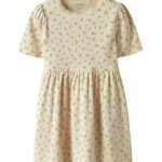 Name It Kjole - Rib - NmfHoise - Sun Kiss m. Blomster