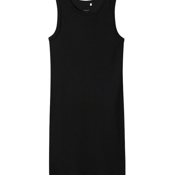 Name It Kjole - Rib - Slim - Noos - NmfNakal - Sort