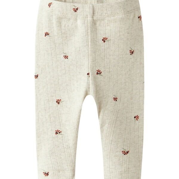 Name It Leggings - Hulmønster - NbfBerries - Peyote Melange