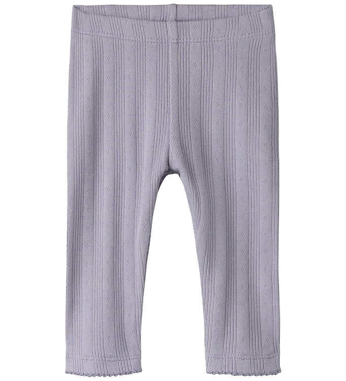 Name It Leggings - NbfTurbine - Lavender Gray