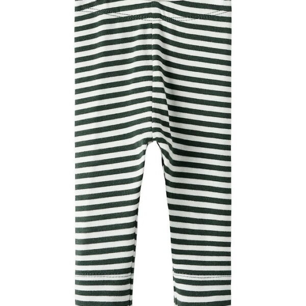 Name It Leggings - NbmKian - Cloud Dancer/Deep Forrest