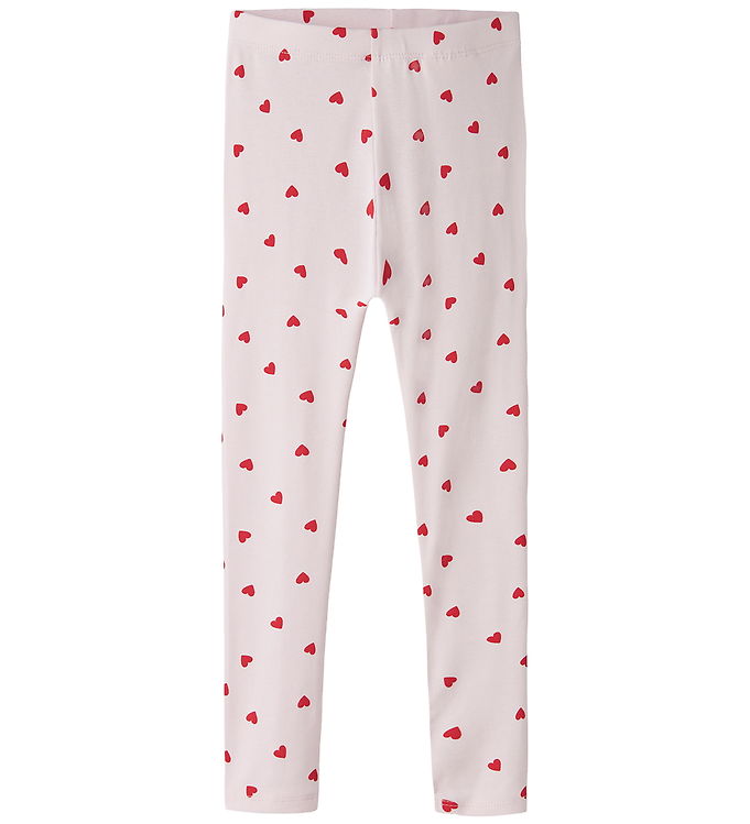 Name It Leggings - NmfBheart - Cradle Pink Name It Leggings - NmfBheart - Cradle Pink