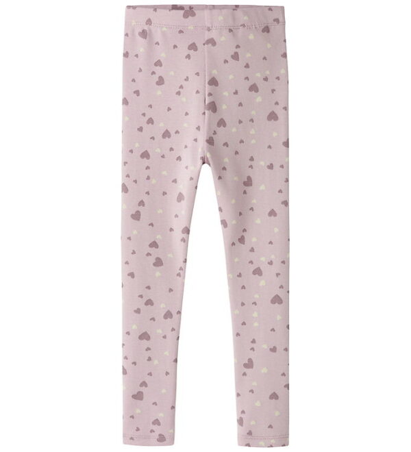 Name It Leggings - NmfBheart - Keepsake Lilac