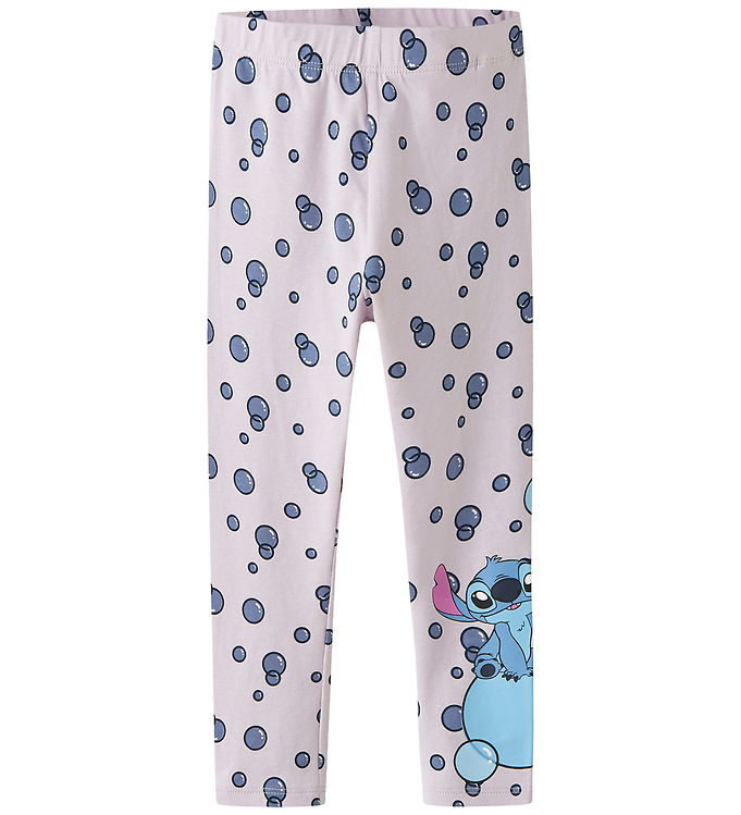 Name It Leggings - NmfFufu - Stitch - Lavender Fog