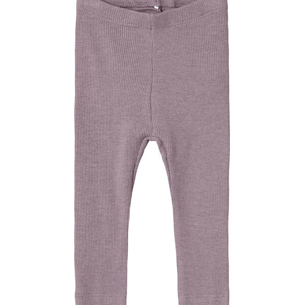 Name It Leggings - Noos - NbnKab - Elderberry/Melange