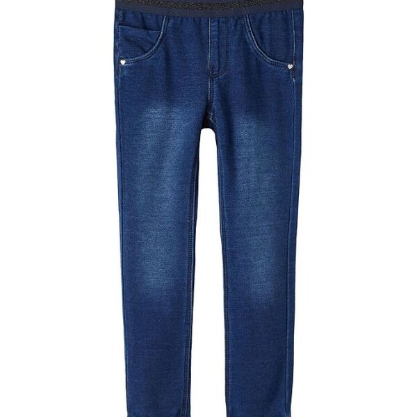 Name It Leggings - Noos - NmfSalli - Dark Blue Denim/Dark Sapphi