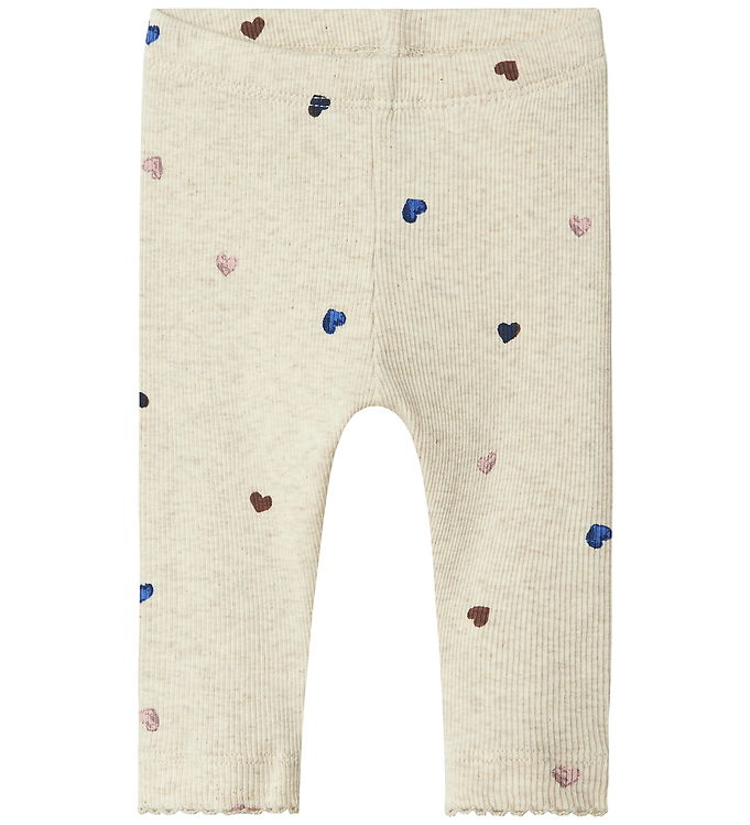 Name It Leggings - Rib - Noos - NbfNutti - Peyote Melange m. Hje Name It Leggings - Rib - Noos - NbfNutti - Peyote Melange m. Hje