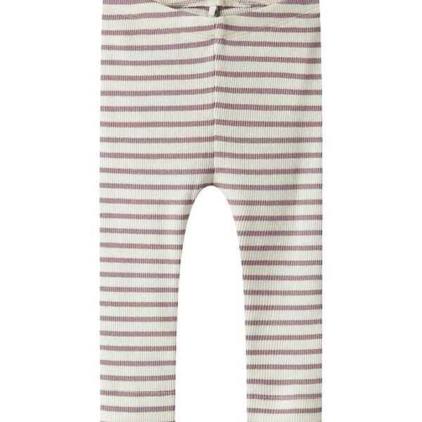 Name It Leggings - Rib - Noos - NbnBani - Elderberry