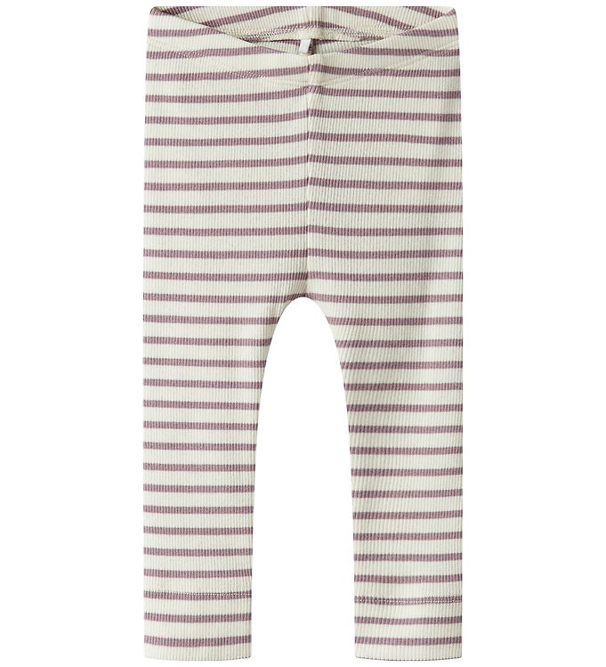 Name It Leggings - Rib - Noos - NbnBani - Elderberry
