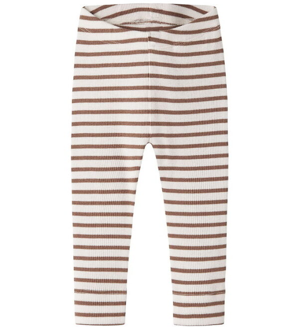 Name It Leggings - Rib - Noos - NbnBani - Toasted Coconut