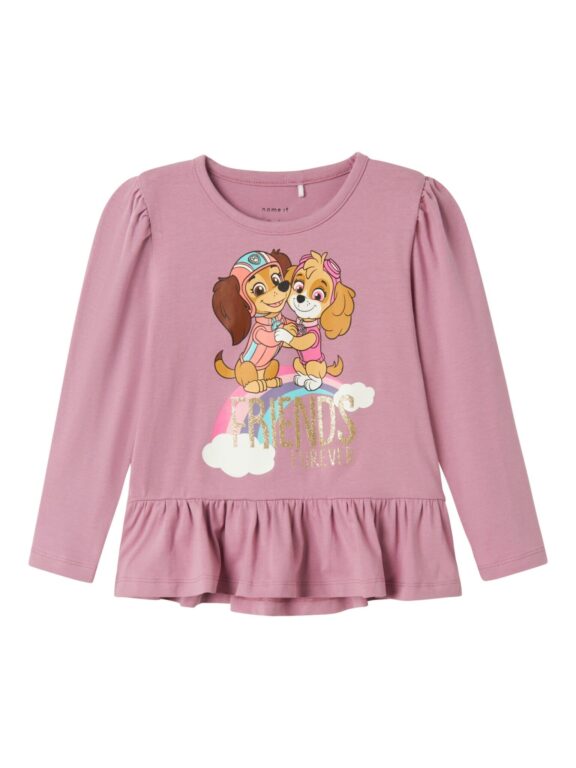 Name It Narras Paw Patrol Bluse - Mauve Orchid - 86 cm Name It Narras Paw Patrol Bluse - Mauve Orchid - 86 cm
