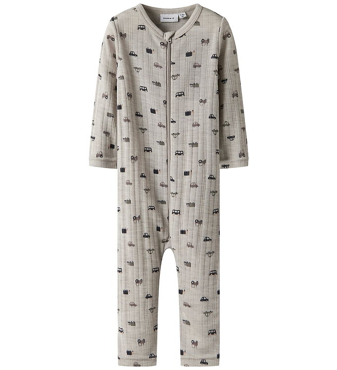 Name It Natdragt - Uld - Rib - Noos - NbmWang - Nacreous Cloud/S