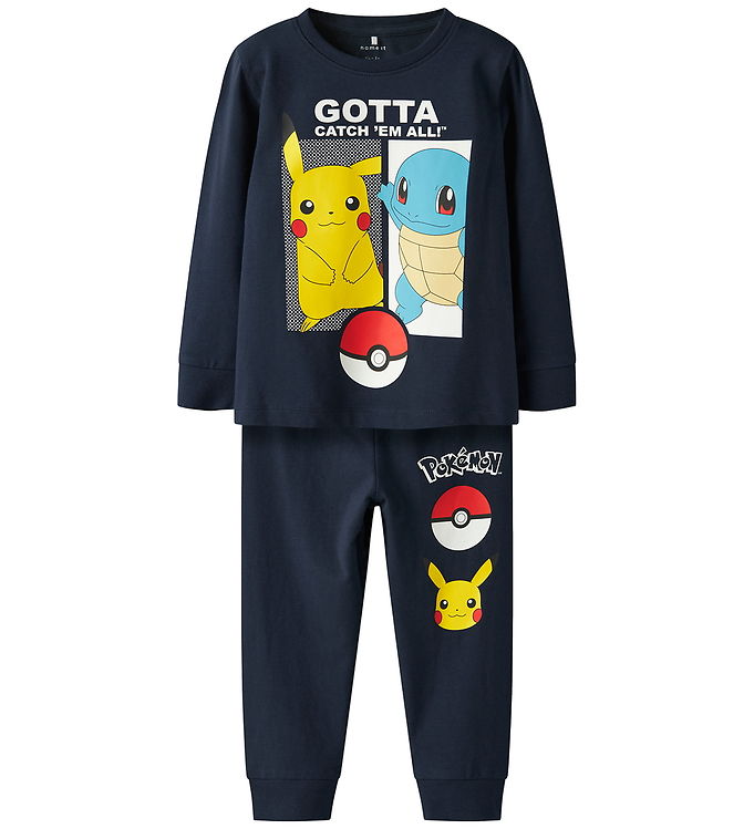 Name It Nattøj - NmmOstyr - Pokémon - Navy Blazer Name It Nattøj - NmmOstyr - Pokémon - Navy Blazer