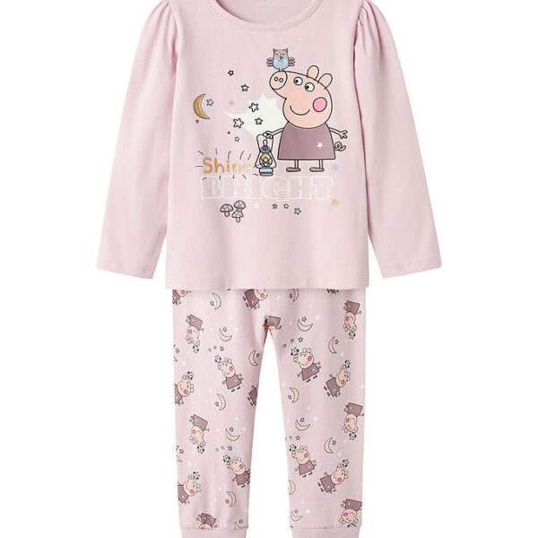 Name It Nattøj - Noos - NmfDyris Peppa - Winsome Orchid m. Print