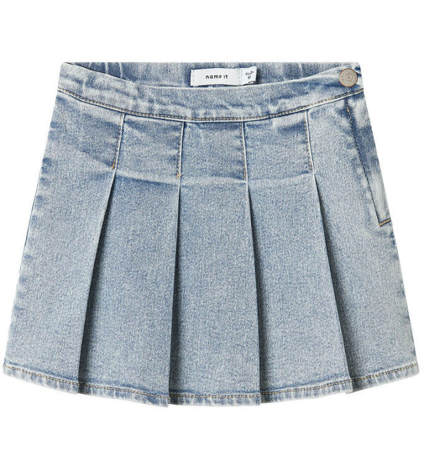 Name It Nederdel - NmfDebi - Light Blue Denim Name It Nederdel - NmfDebi - Light Blue Denim