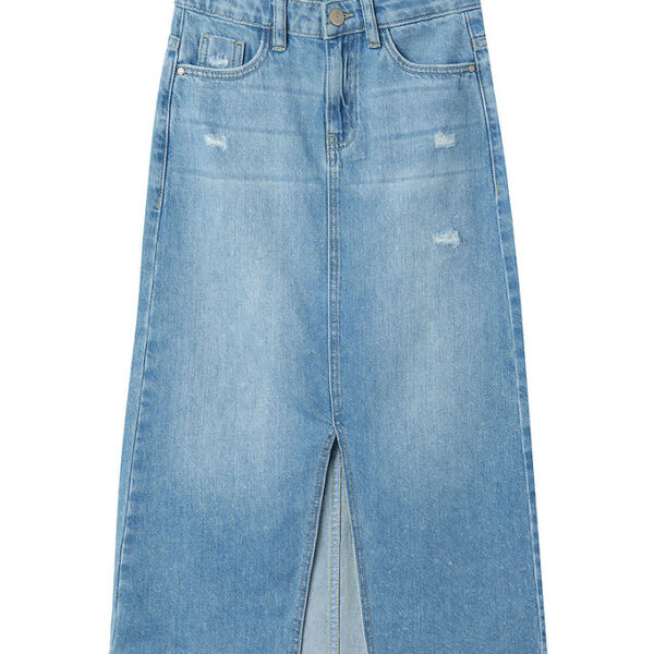 Name It Nederdel - Noos - NkfKat - Light Blue Denim