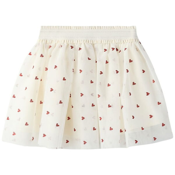 Name It Nederdel - Tyl - NmfBeross - Cloud Dancer