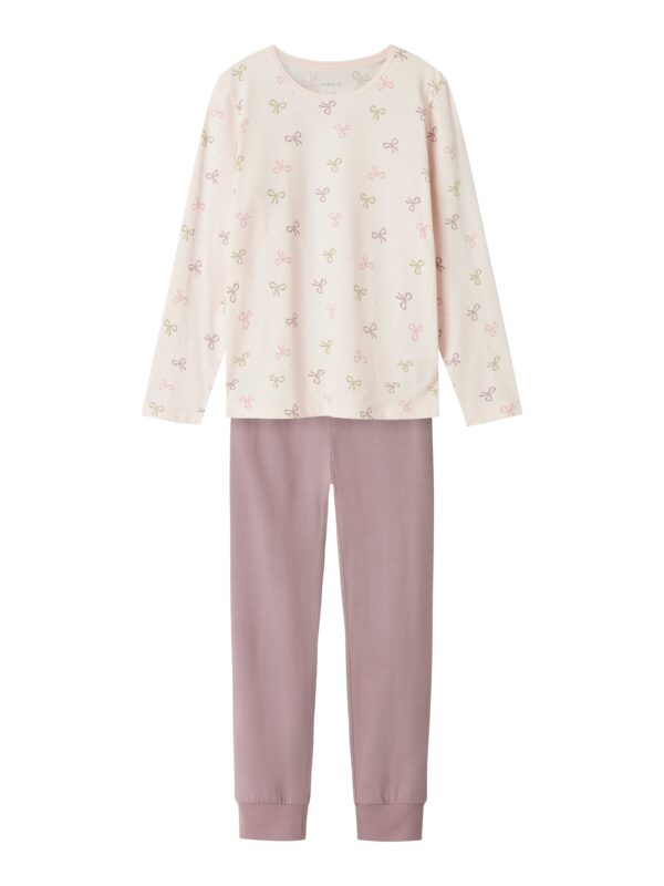 Name It Nightset Barely Pink Bow NOOS - Barely Pink - 86/92 cm