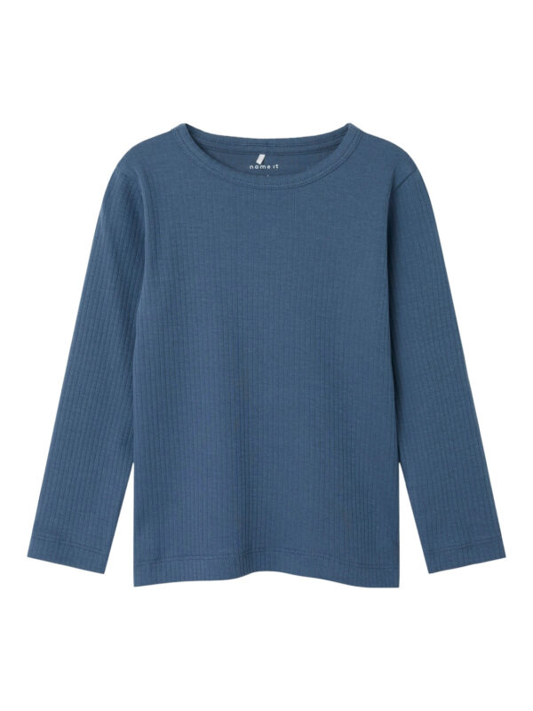 Name It Noe Slim Bluse - Vintage Indigo - 86 cm