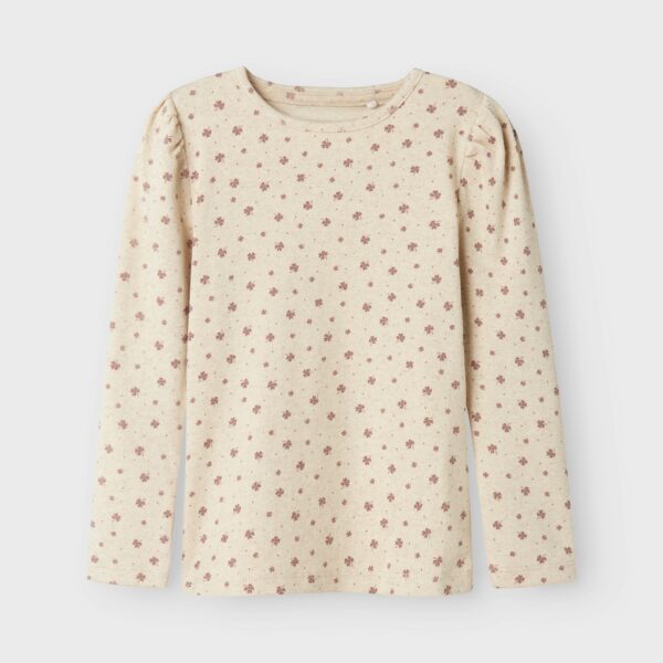 Name It Noella Slim Top - Peyote Melange - 86 cm