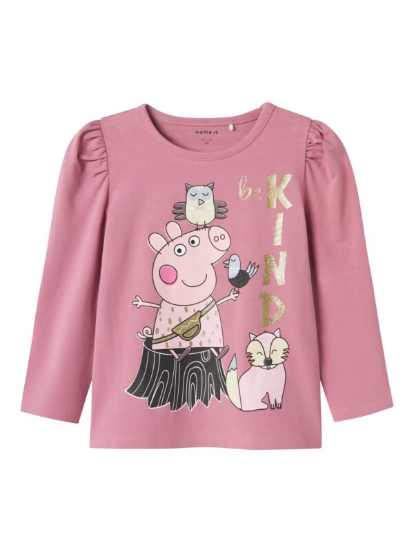 Name It Orra Gurli Gris Bluse - Mauve Orchid - 86 cm