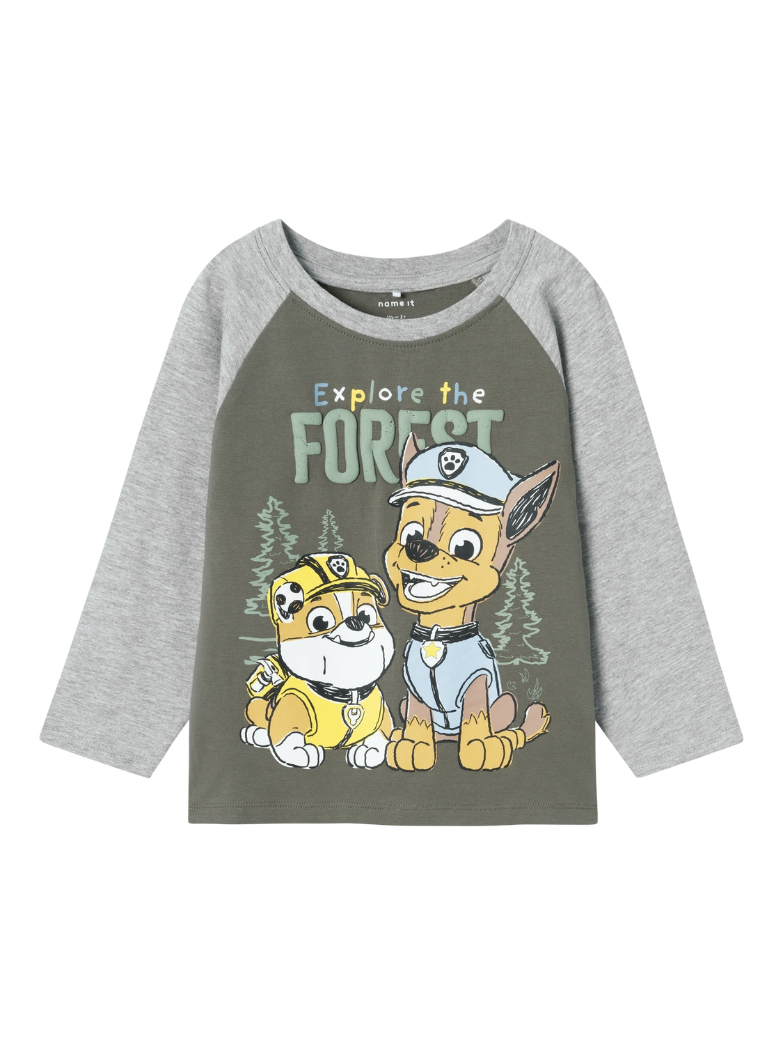 Name It Sente Paw Patrol bluse - Tea Leaf - 86 cm Name It Sente Paw Patrol bluse - Tea Leaf - 86 cm