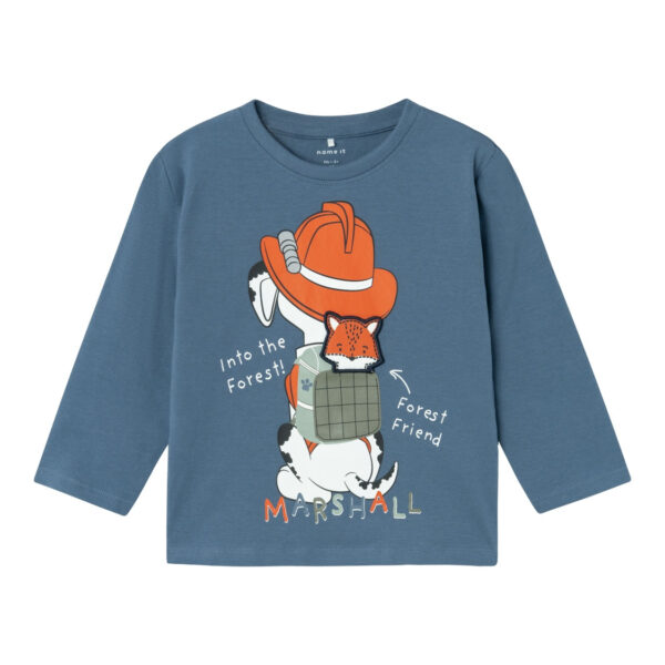 Name It Sino Paw Patrol bluse - Bering Sea - 86 cm