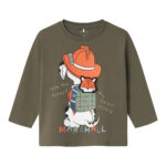 Name It Sino Paw Patrol bluse - Tea Leaf - 86 cm