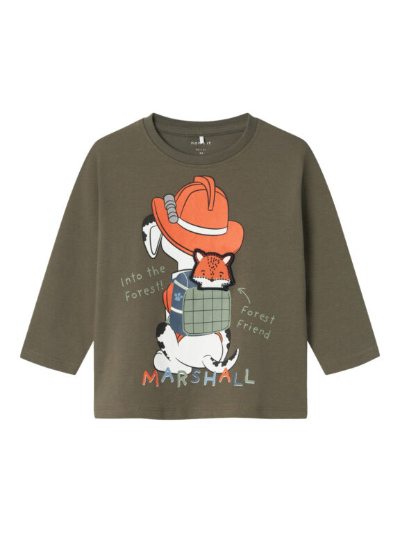Name It Sino Paw Patrol bluse - Tea Leaf - 86 cm Name It Sino Paw Patrol bluse - Tea Leaf - 86 cm