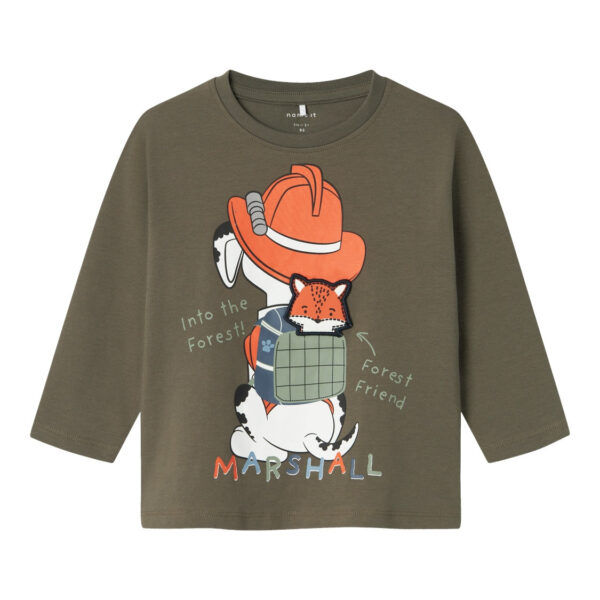 Name It Sino Paw Patrol bluse - Tea Leaf - 86 cm