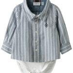 Name It Skjortebody l/æ - NbmRekid - Flint Stone/Thin Stripe - B