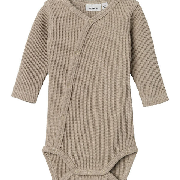 Name It Slå-om Body l/æ - NbnWaffe - Noos - Pure Cashmere