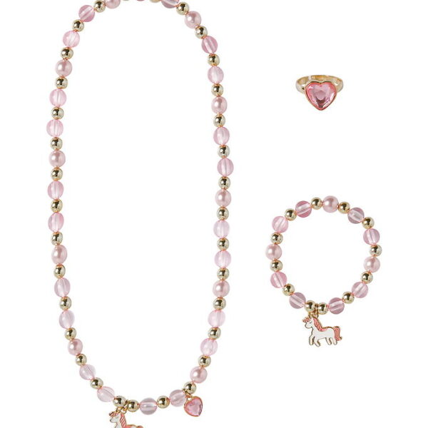 Name It Smykkesæt - Halskæde/Armbånd/Ring - NmfTibia - Pirouette