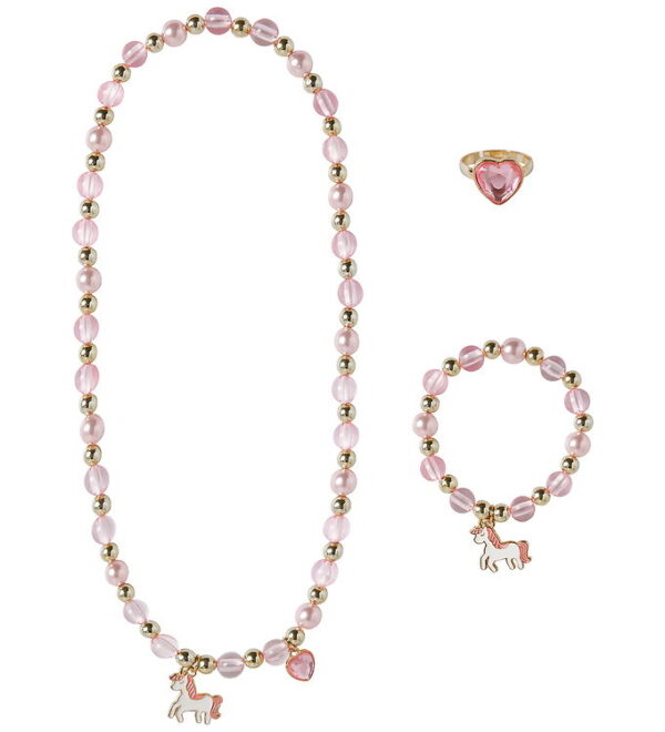 Name It Smykkesæt - Halskæde/Armbånd/Ring - NmfTibia - Pirouette