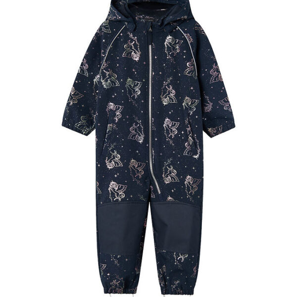 Name It Softshelldragt m. Fleece - Noos - NmfAlfa08 - Dark Sapph Name It Softshelldragt m. Fleece - Noos - NmfAlfa08 - Dark Sapph