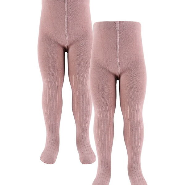 Name It Strømpebukser - NknPantyhose - 2 pak - Woodrose