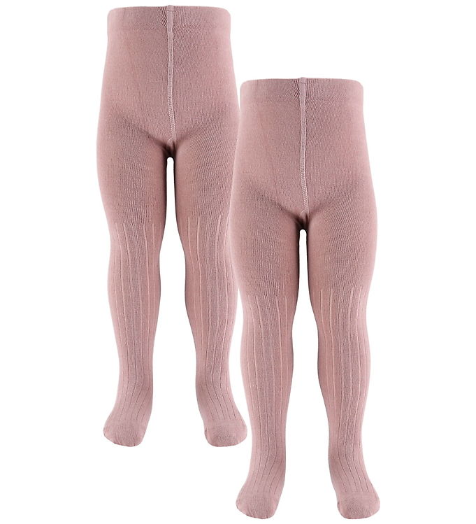 Name It Strømpebukser - NknPantyhose - 2 pak - Woodrose