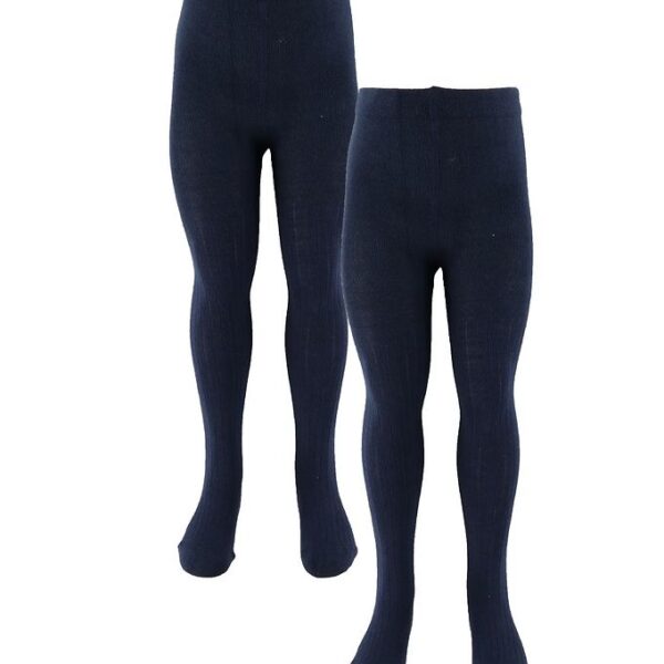 Name It Strømpebukser - Noos - Rib - NknPantyhose - 2-pak - Dark