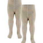 Name It Strømpebukser - Rib - Noos - NknPantyhose - 2-pak - Pure