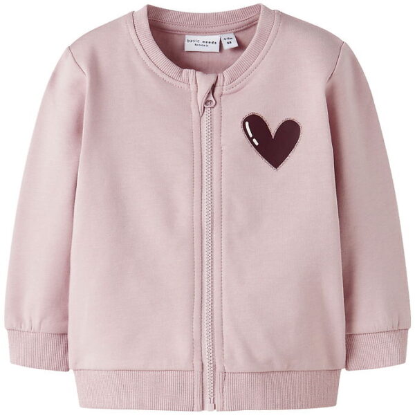 Name It Sweatcardigan - NbFVrillie - Burnished Lilac/Heart