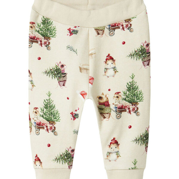 Name It Sweatpants - NbnRenu - Peyote Melange